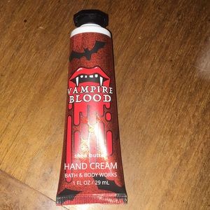 Vampire blood hand cream